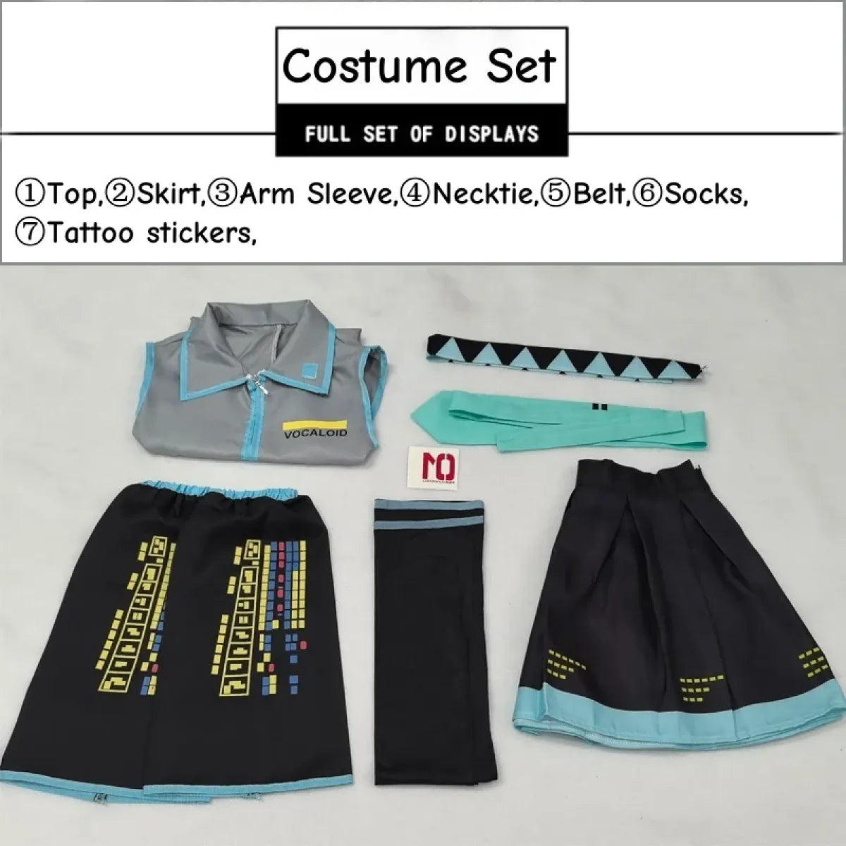 Vocaloid-Inspired JK Sailor Cosplay Set - Anime - Cosplay - 5