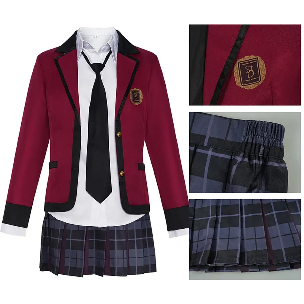 Kakegurui School Uniform Cosplay Set - Cosplay - Cosplay - 4