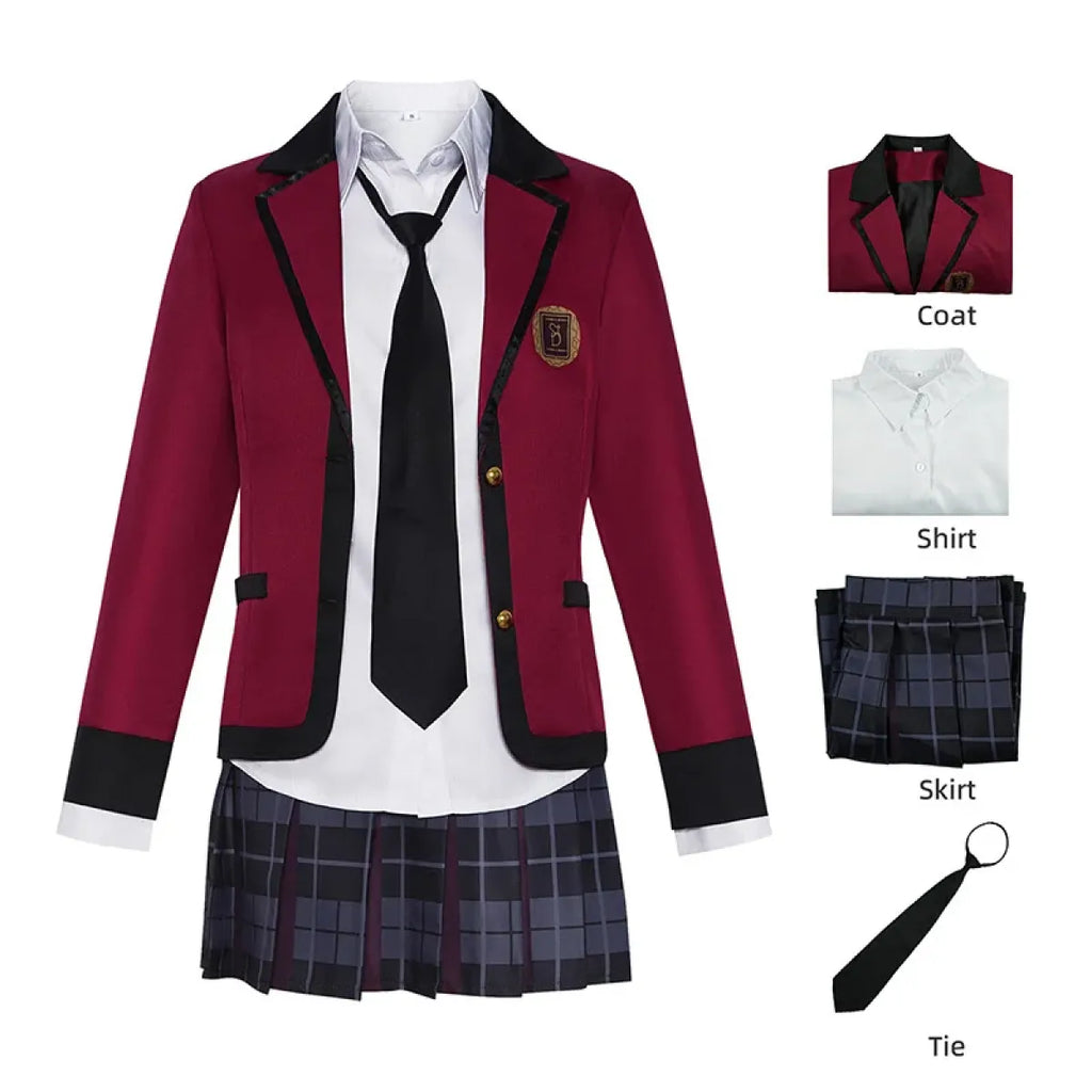 Kakegurui School Uniform Cosplay Set - Cosplay - Cosplay - 6