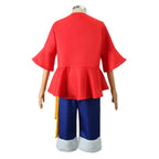 Luffy Cosplay Costume Set with Hat & Wig - Cosplay - Cosplay - 2