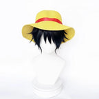 Luffy Cosplay Costume Set with Hat & Wig - Cosplay - Cosplay - 7