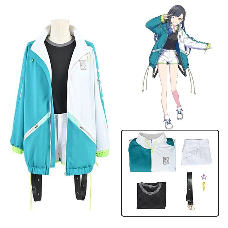 Shiraishi An Vivid BAD SQUAD Cosplay Set - costume / XS - Cosplay - Costumes - 7 - 2024