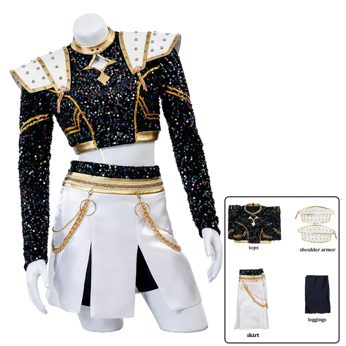 Zoey K-Pop Stage Cosplay Costume Set - Cosplay - Cosplay - 8