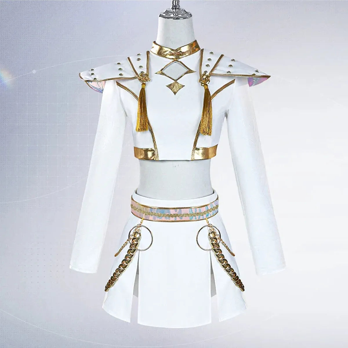 Rumi Mira Zoey White KPop Idol Cosplay Costume Set - Cosplay - Cosplay - 4