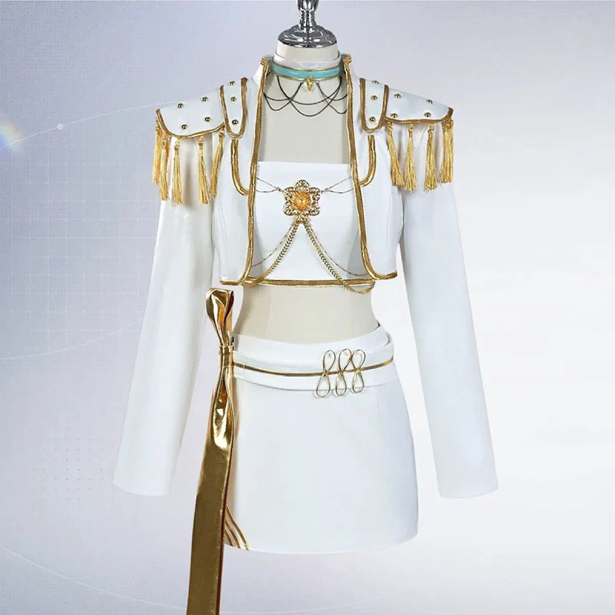 Rumi Mira Zoey White KPop Idol Cosplay Costume Set - Cosplay - Cosplay - 5