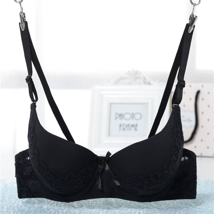 Solid Cotton Demi Bra - Women’s Clothing & Accessories - Bras - 10 - 2024