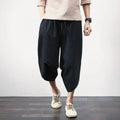 Cotton Linen Joggers - Men’s Clothing & Accessories - 12