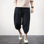 Cotton Linen Joggers - Men’s Clothing & Accessories - 12