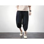 Cotton Linen Joggers - Men’s Clothing & Accessories - 6