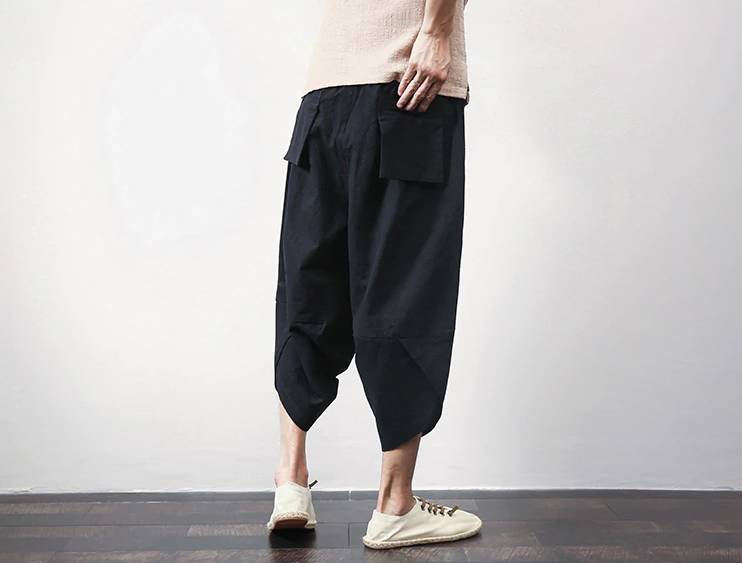 Cotton Linen Joggers - Men’s Clothing & Accessories - Pants - 8 - 2024