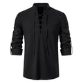Men’s Cotton Linen Tee Shirt - T-Shirts - 7