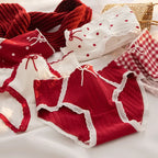 5-Pack Cotton Panties for Women - Plus Size Cute Soft Briefs Sexy Lingerie - Women’s Clothing & Accessories - 12