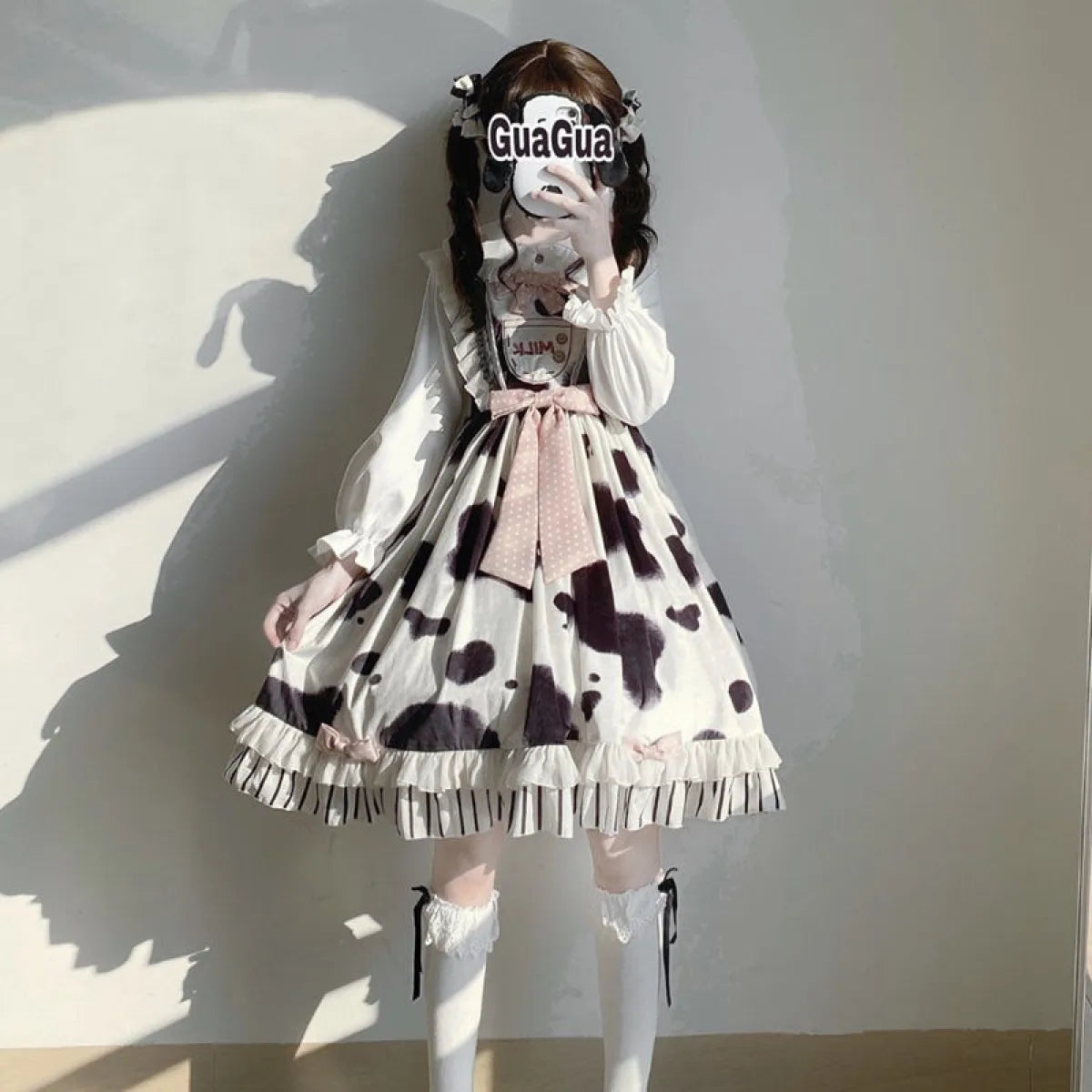 Adorable Cow Lolita Dress - All Dresses - 1
