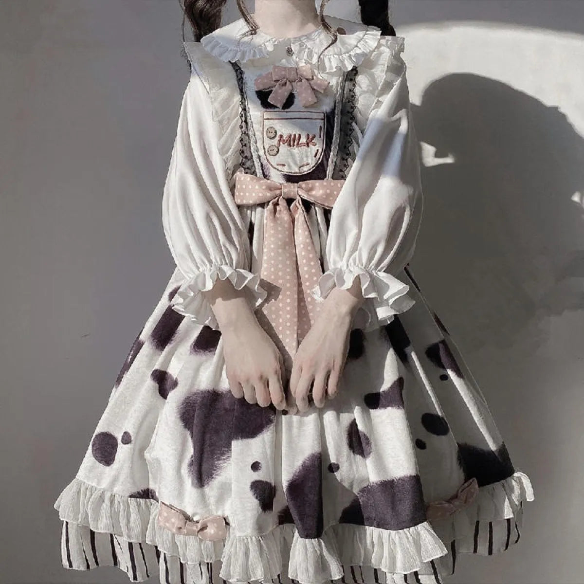 Adorable Cow Lolita Dress - All Dresses - 6
