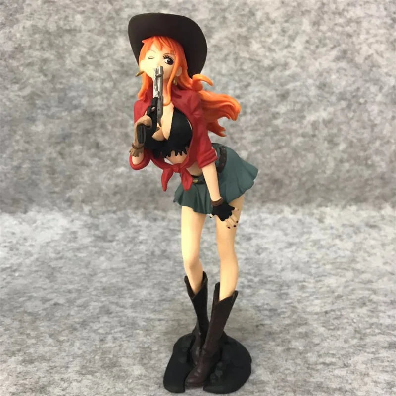 One Piece Cowboy Luffy & Cowboy Nami Figure - Figurines - Action & Toy Figures - 2 - 2024