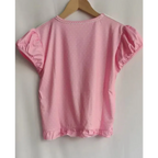 Harajuku Ruffle Cartoon Crop Tee - T-Shirts - Short - Round - Crop Tops - 5