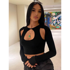 Side With Me Cropped Corset Top - T-Shirts - 1