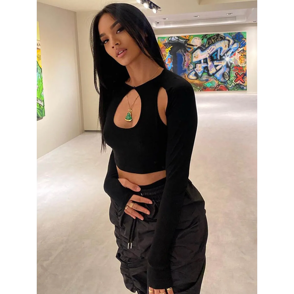 Side With Me Cropped Corset Top - T-Shirts - 3