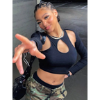 Side With Me Cropped Corset Top - T-Shirts - 5