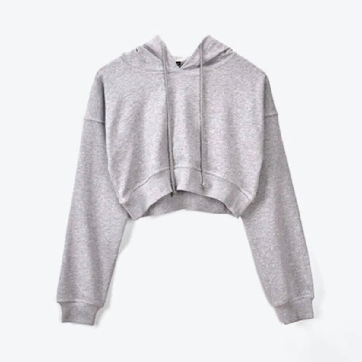 Solid Color Cropped Hoodie - Women’s Clothing & Accessories - 18