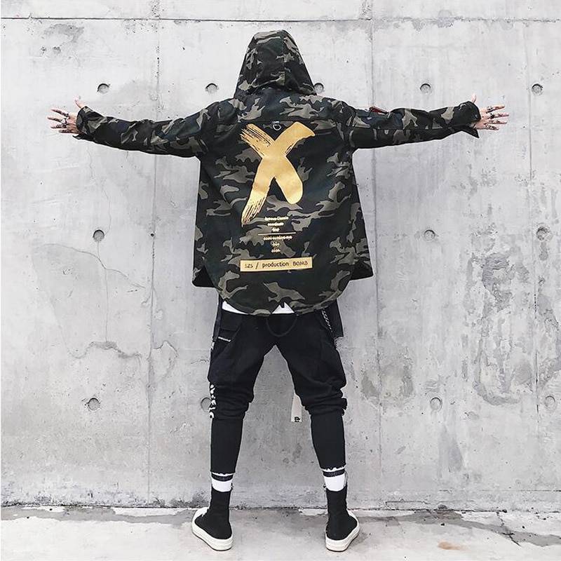 Crucifix Urban Hip Hop Streetwear Jacket - Yellow / XL - Jackets & Coats - Coats & Jackets - 11 - 2024