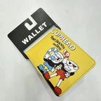 Cuphead PU Bifold Wallet with Card Holder - Women Bags & Wallets - Wallet - 7