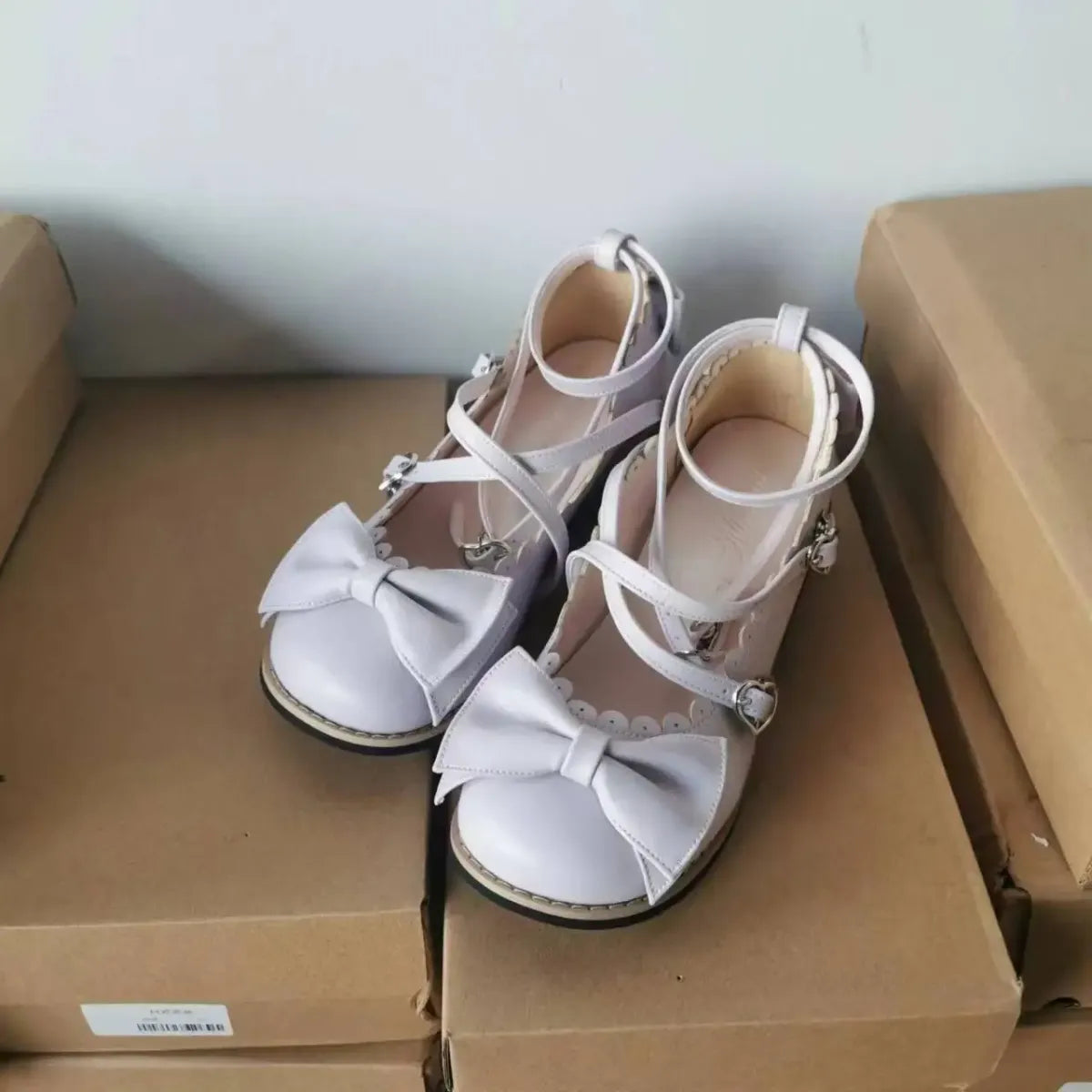 Cute Cross-Strap Flats - Princess Party Shoes - Accessories - 9