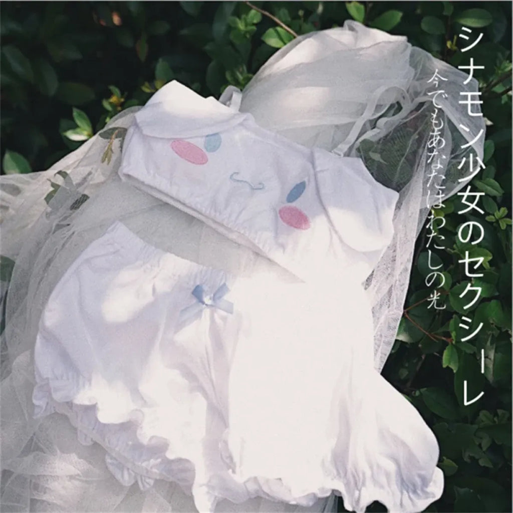 Cute Kawaii Animal Coral Fleece Lingerie Set for Women - Women’s Clothing & Accessories - Costume - 5