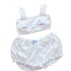 Cute Kawaii Animal Coral Fleece Lingerie Set for Women - Women’s Clothing & Accessories - Costume - 7
