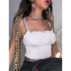 Cute Ruffled Tank Top - Women’s Clothing & Accessories - Shirts & Tops - 3 - 2024