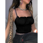 Cute Ruffled Tank Top - Women’s Clothing & Accessories - Shirts & Tops - 6 - 2024