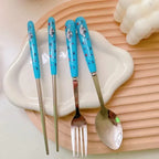 Sanrio Travel Cutlery Set with Fork & Spoon - Harajuku Style - 10