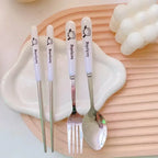 Sanrio Travel Cutlery Set with Fork & Spoon - Harajuku Style - 9