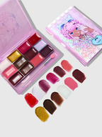 Bestie Lipgloss Palette with Silicone Brush