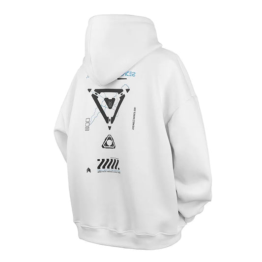 Cyberpunk Ninja Hoodie - Hoodies & Sweatshirts - Shirts & Tops - 2024 - 6 - White / M