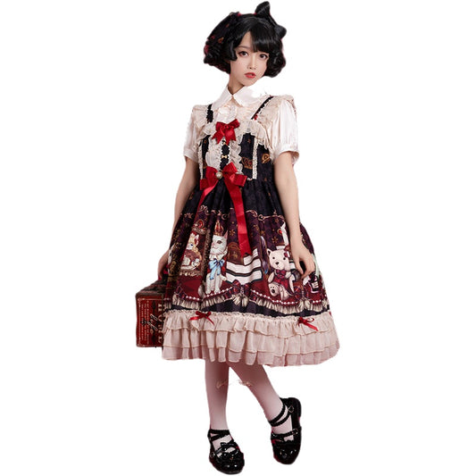 Lolita JSK Suspender Dress Japanese Lolita Dress