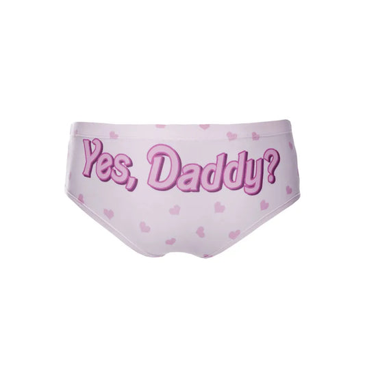 3D Print ’Yes Daddy’ Panties - Pink / M / 1pc - Sexy Lingerie - Lingerie - 7 - 2024