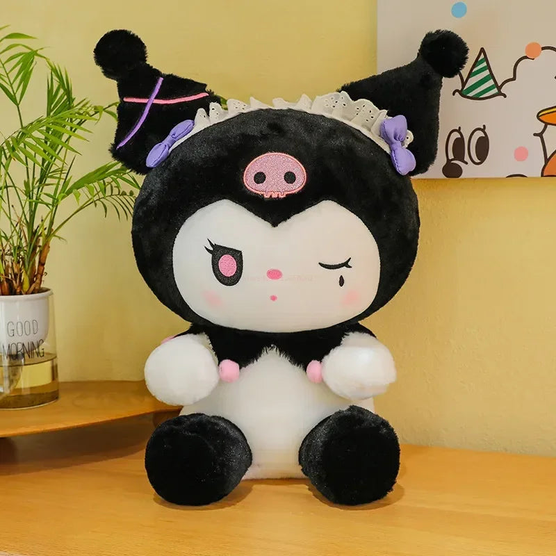 Kuromi’s Dark Angel Plush Pillow Budd - C / 25CM - All Products - Stuffed Animals - 7 - 2024