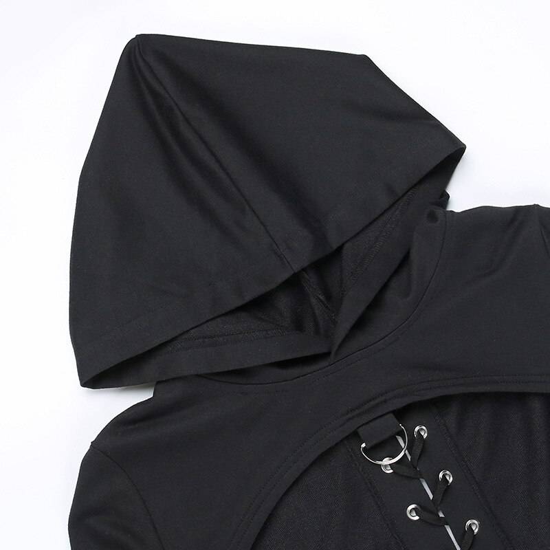 Dark Hooded Sweatshirt - T-Shirts - Shirts & Tops - 8 - 2024