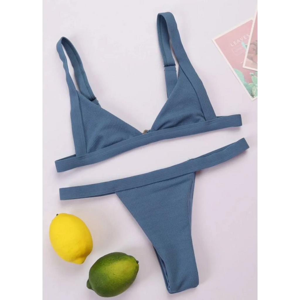 Deep-V Bikini Swimsuit - Women’s Clothing & Accessories - 15