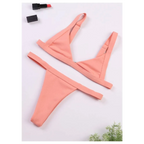 Deep-V Bikini Swimsuit - Women’s Clothing & Accessories - 16