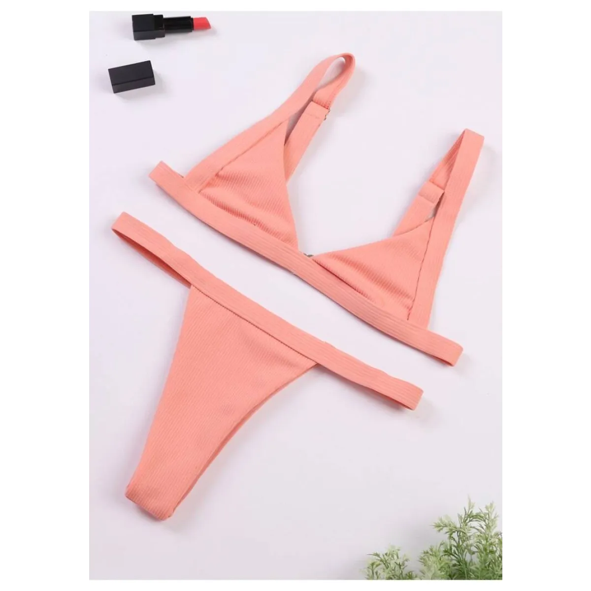Deep-V Bikini Swimsuit - Women’s Clothing & Accessories - 16