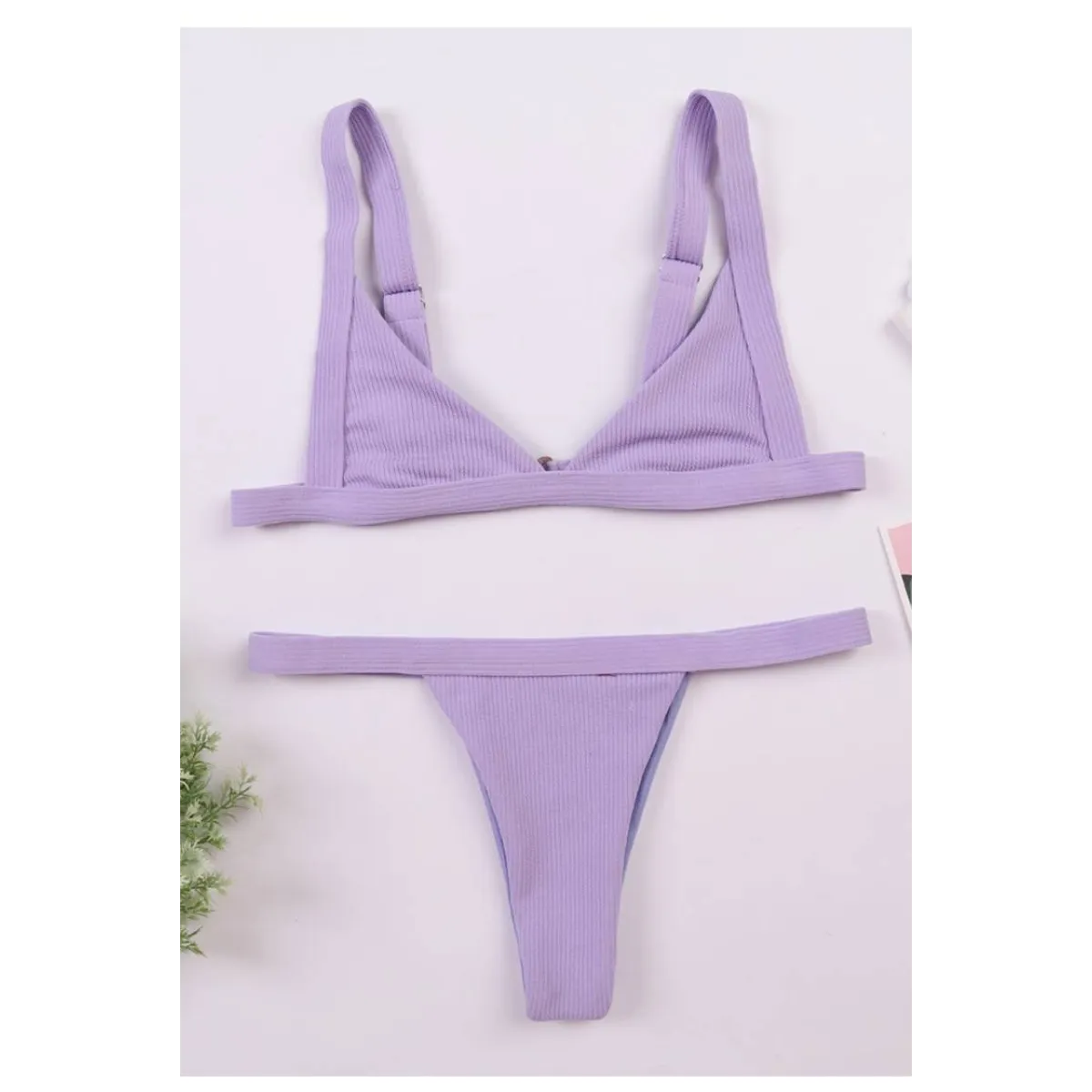 Deep-V Bikini Swimsuit - Women’s Clothing & Accessories - 20