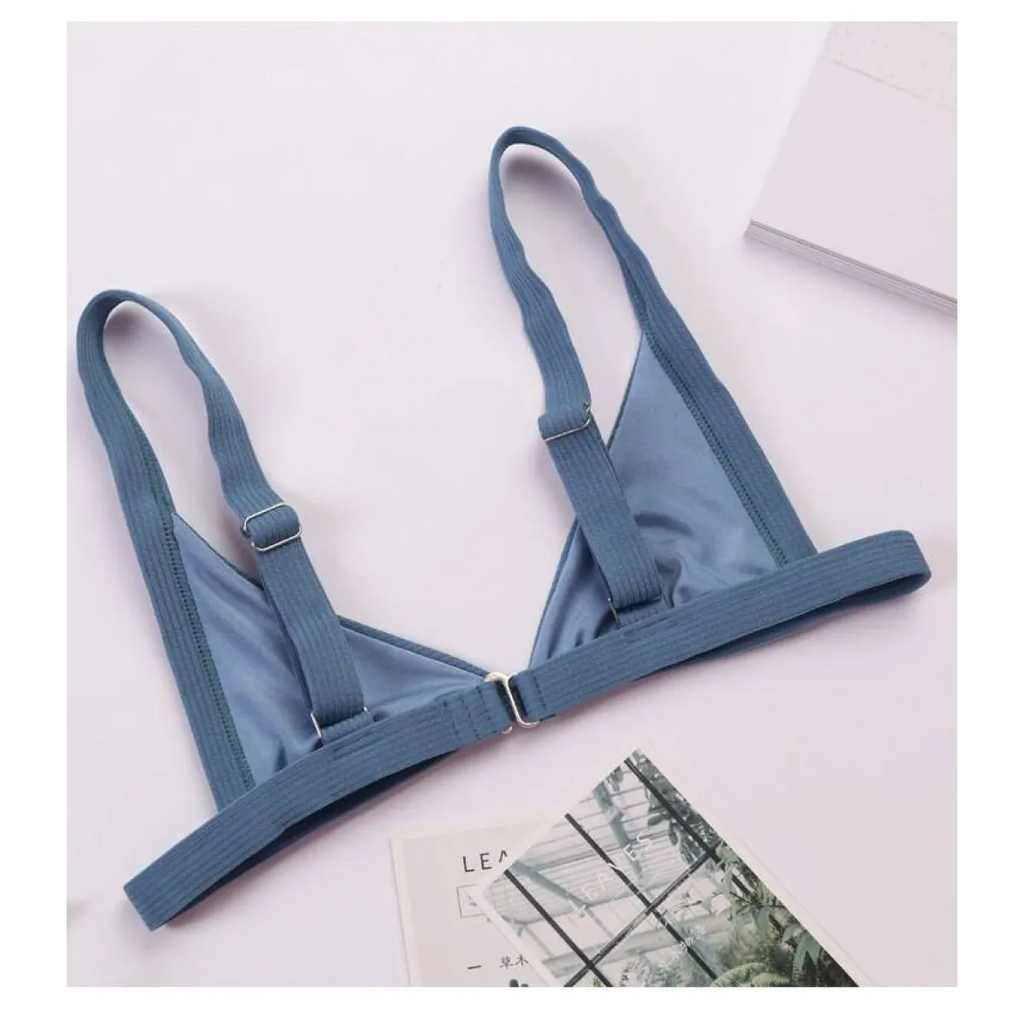 Deep-V Bikini Swimsuit - Women’s Clothing & Accessories - 25