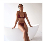 Deep-V Bikini Swimsuit - Women’s Clothing & Accessories - 3