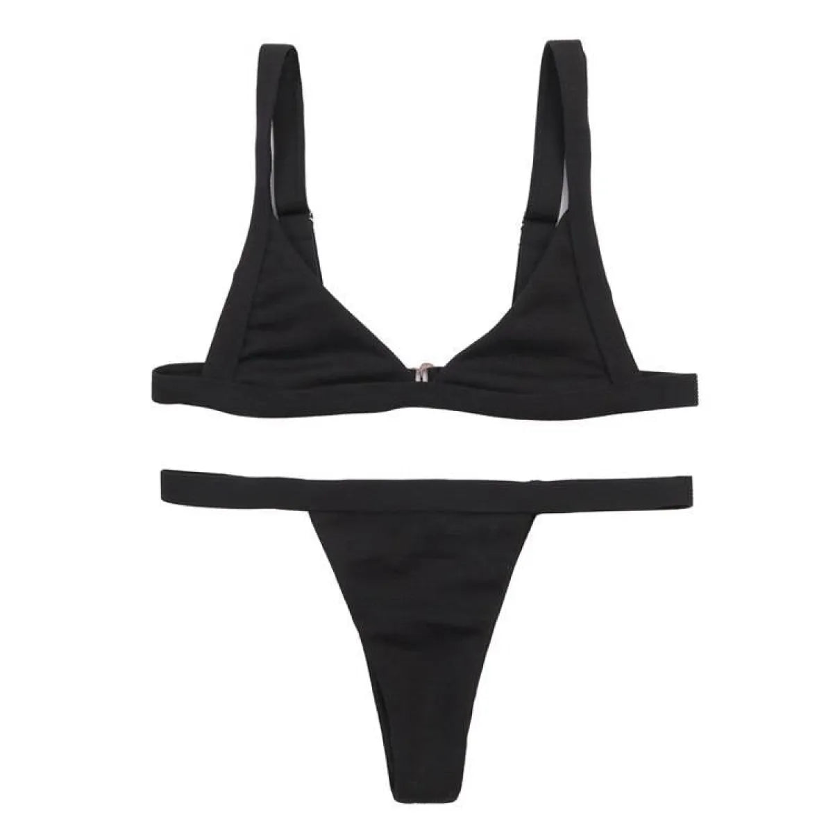 Deep-V Bikini Swimsuit - Women’s Clothing & Accessories - 34