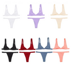 Deep-V Bikini Swimsuit - Women’s Clothing & Accessories - 8