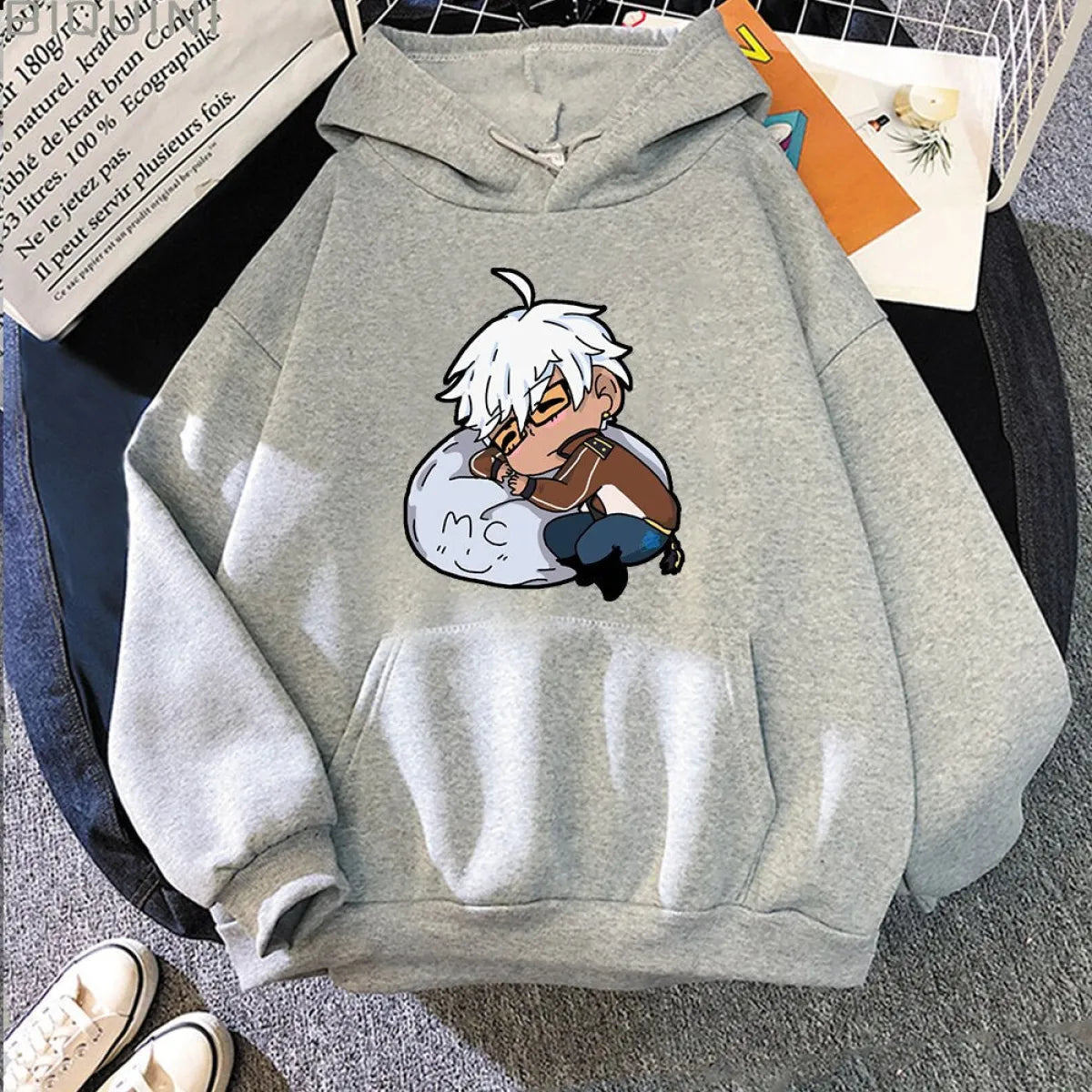 Mammon - Obey Me - Demon Brothers Hoodie - Women’s Clothing & Accessories - 14