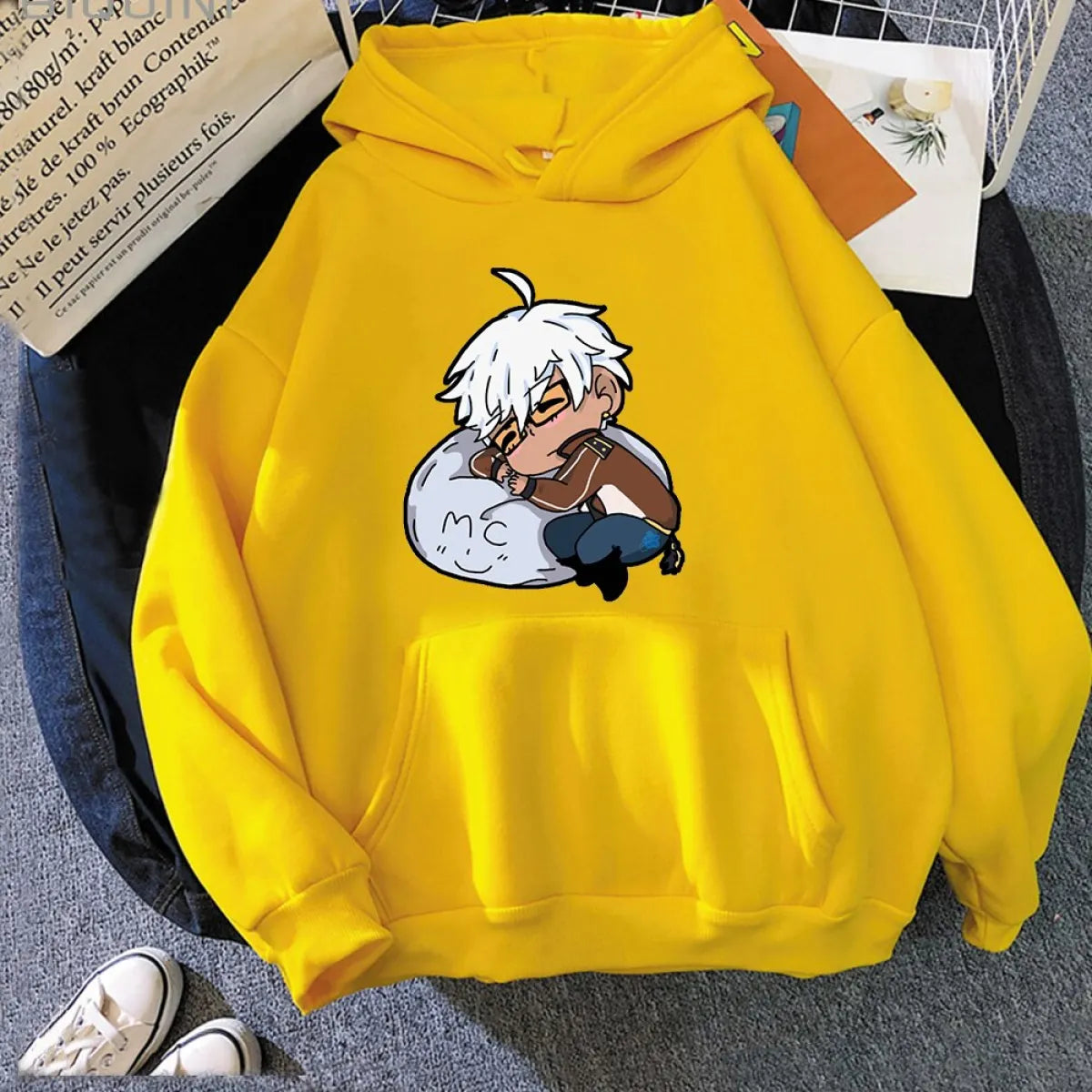 Mammon - Obey Me - Demon Brothers Hoodie - Women’s Clothing & Accessories - 11