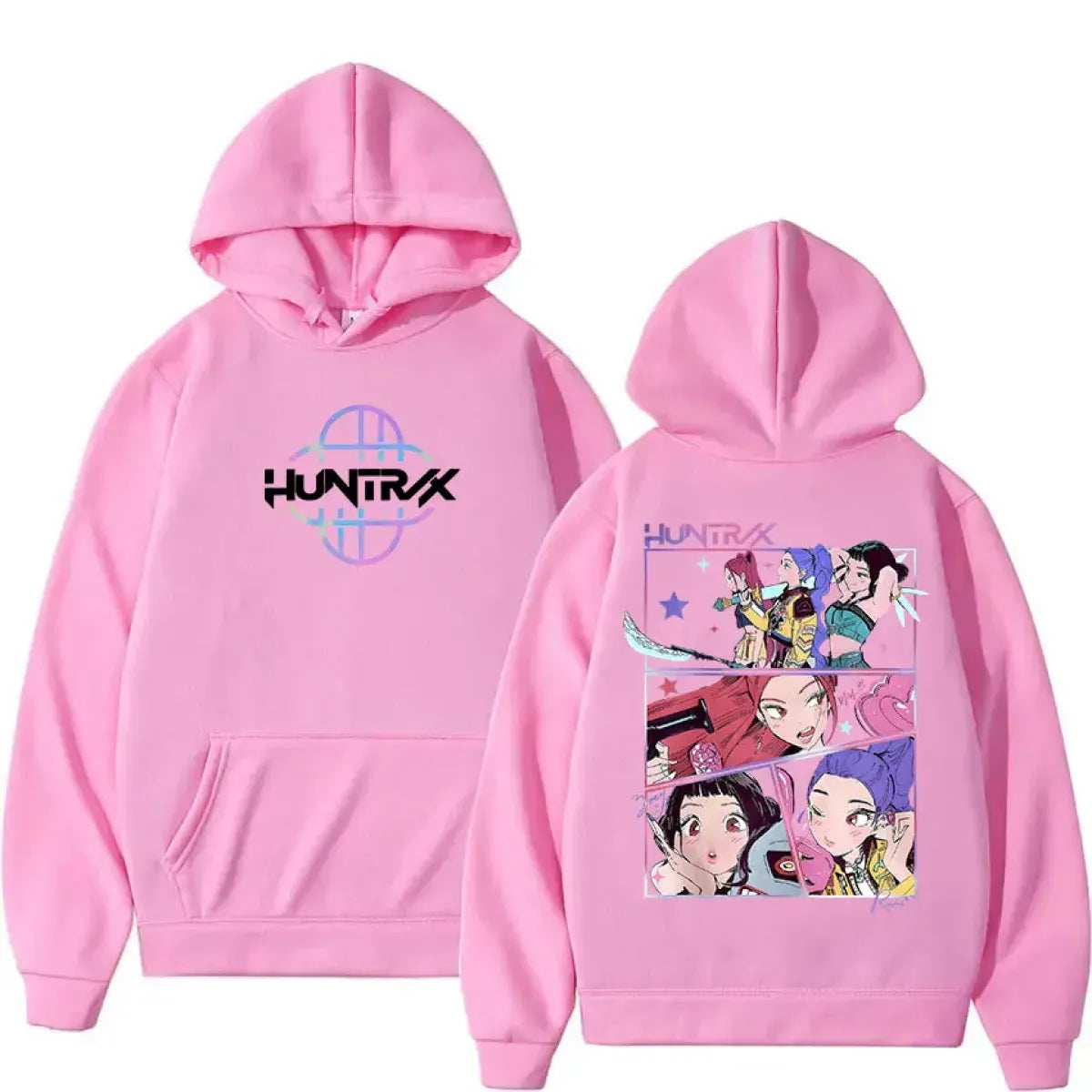 K-pop Demon Hunter Comic Panel Hoodie - Hoodies & Sweatshirts - Hoodie - 5